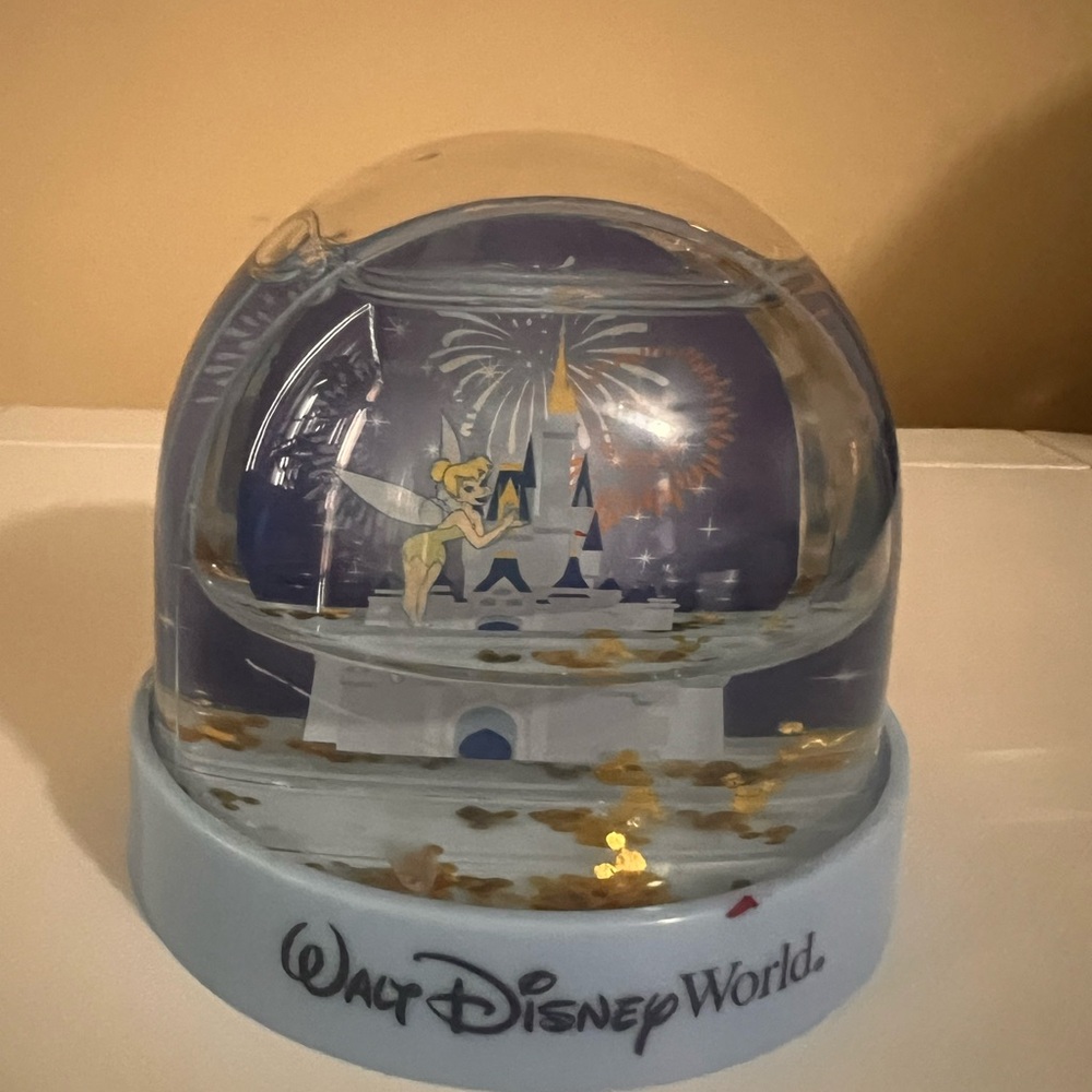 Walt Disney World Snow Globe with Tinker Bell